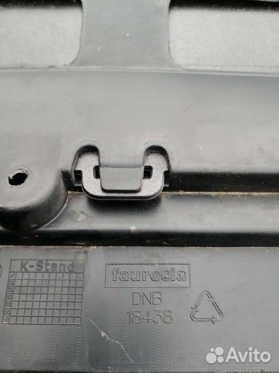 Нижняя губа бампера фольксваген тигуан