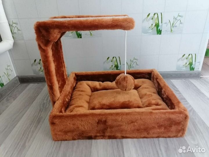 Домики когтеточки для кошек.Лежаки для собак