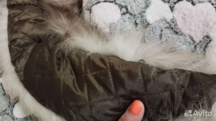 Воротник меховой песец