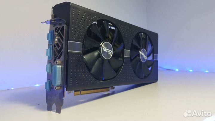 Видеокарта RX 570 8GB sapphire nitro + / Отл сост
