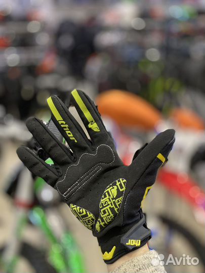 Кроссовые перчатки thor T01/Rockstar