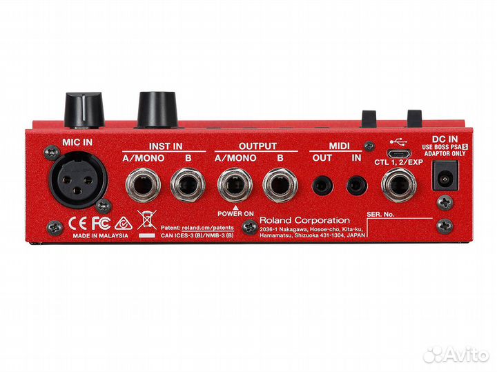 Boss RC-500 процессор эффектов