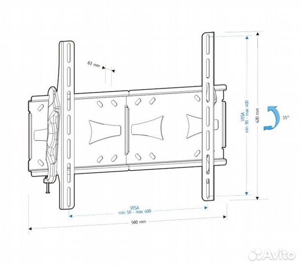 Крепление для телевизора кронштейн