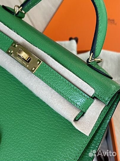 Сумка hermes kelly mini bamboo