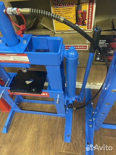 Пресс гидравлический 10 тонн SD0802 настольный