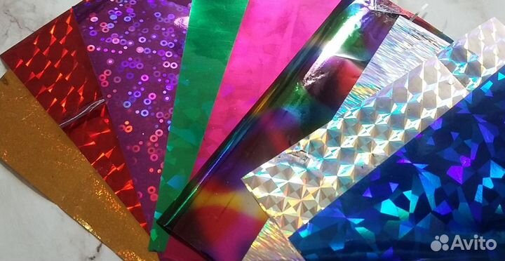 Фольга для отпечатывания на ногтях