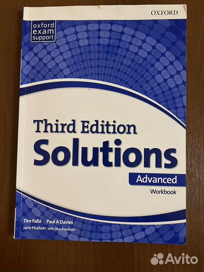 Third edition solutions advanced