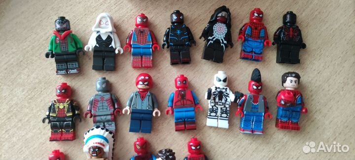 Lego minifigures spider man