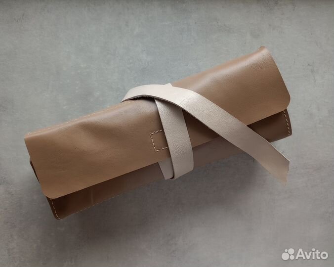 Пенал кожаный