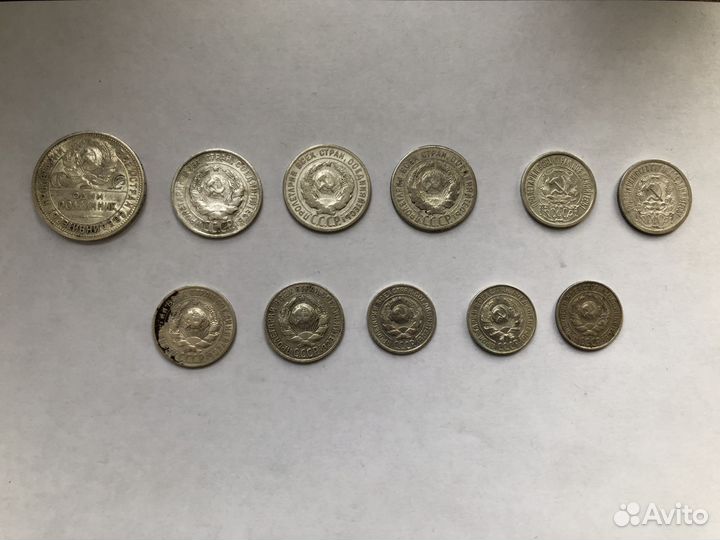 Советский билон 1921-1934