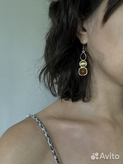 Серьги бижутерия разные