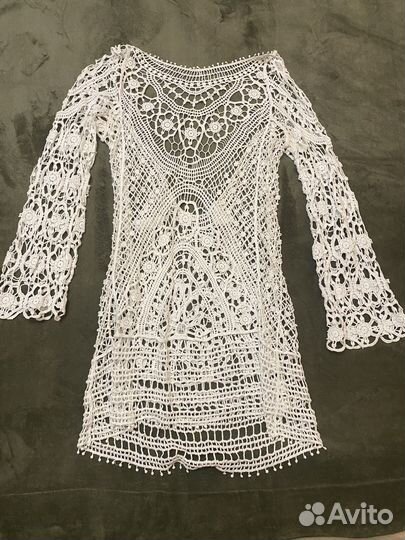 Платье туника сетка 44-46 р