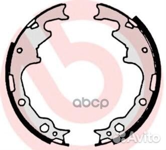 Колодки тормозные барабанные задн. chrysler VOY
