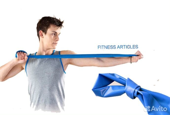 Эластичная резинка для фитнеса, йоги 1500мм