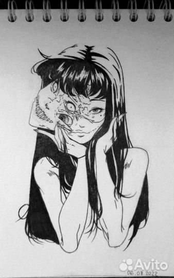 Портрет по фото карандашом, эскизы тату