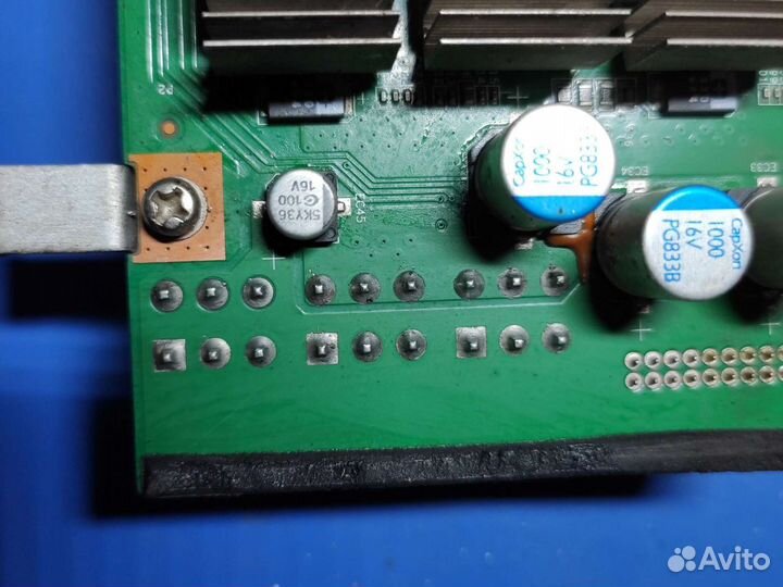 Замена разъемов 6pin 18пин Асик с9 asic s9 Avalon