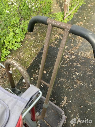 Детский велосипед с ручкой бу