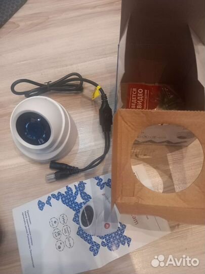 Камера видеонаблюдения 720 Р сферическая новая