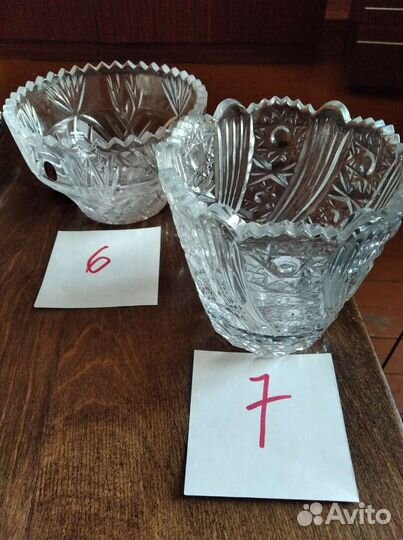 Хрустальные вазы