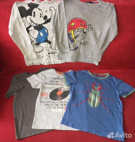 Вещи пакетом на мальчика, р.128-134