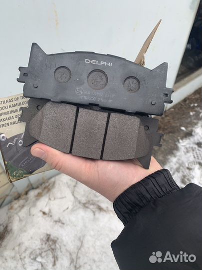 Тормозные колодки toyota camry 40