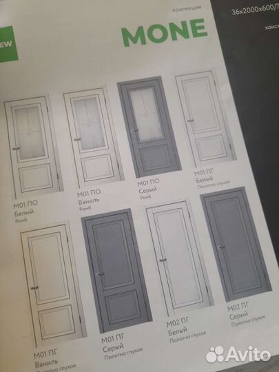 Дверь межкомнатная эмалит