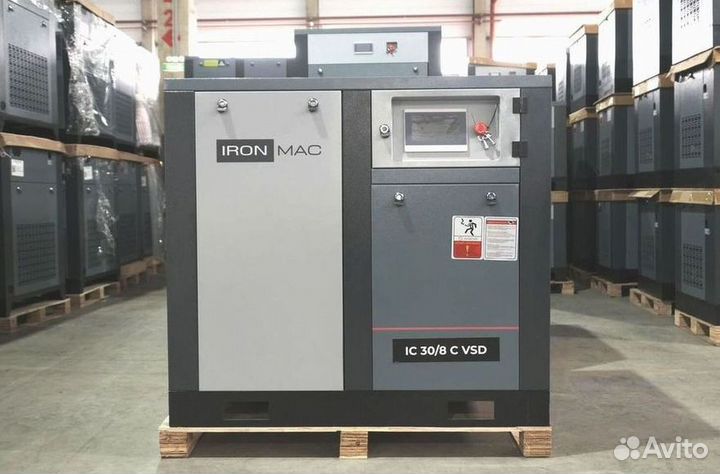 Винтовой компрессор электрический IronMac IC