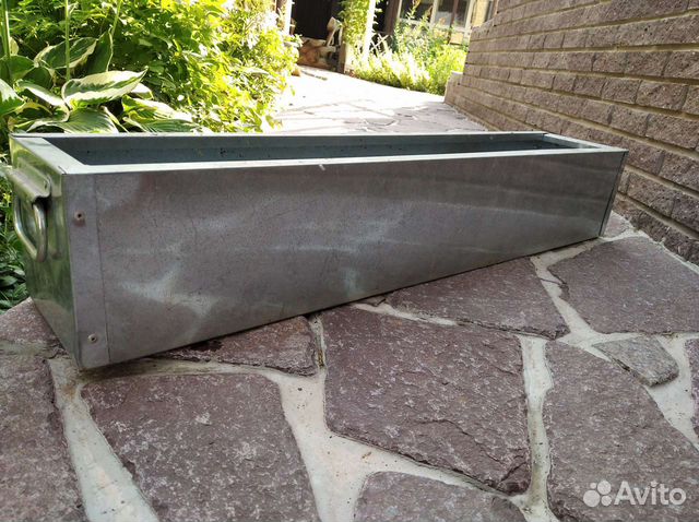 Ящики балконные нержавейка