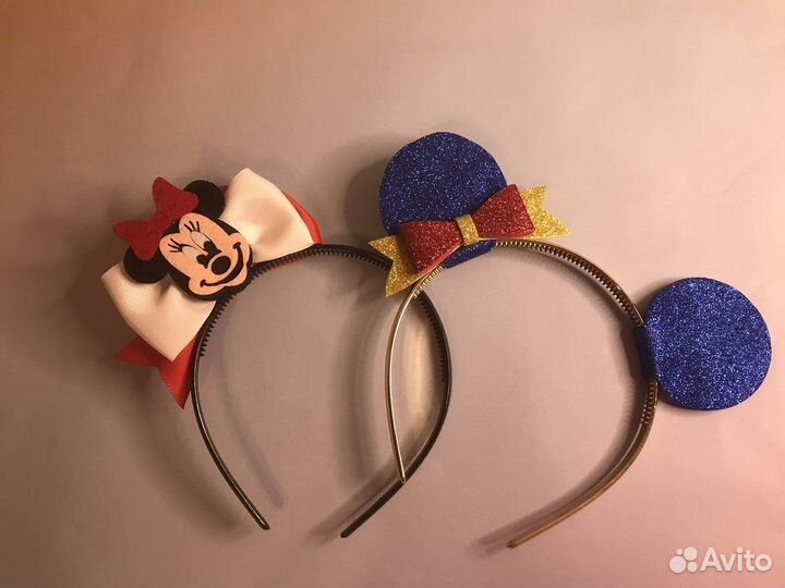 Обруч с бантом