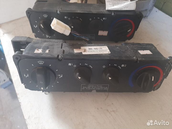 Блок управления отопителем газель соболь валдай