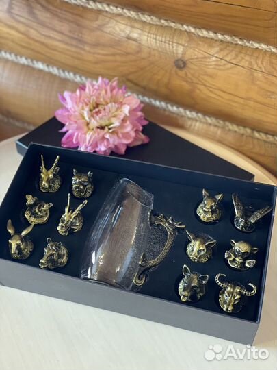 Рюмки/стопки перевертыши 12 штук