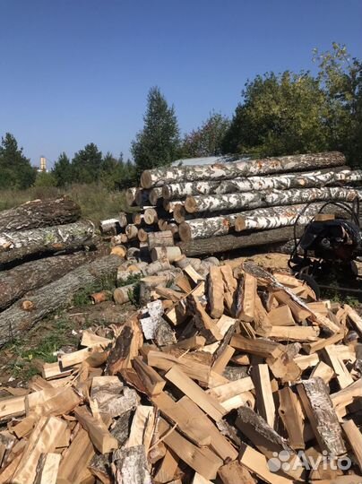 Дрова колотые