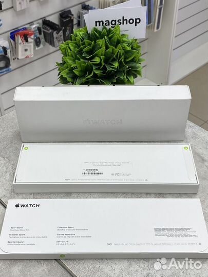 Apple Watch 9 45mm Синие новые гарантия