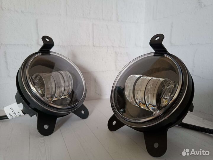 LED Светодиодные противотуманные фары Приора 30w