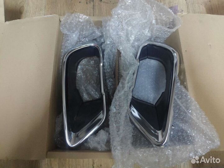 Насадки глушителя для BMW X5 G05/X6 G06/X7 G07