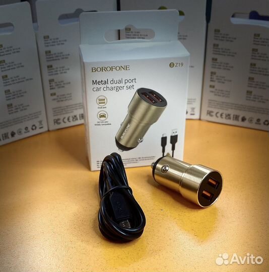 Автомобильное зарядное устройство Micro-USB