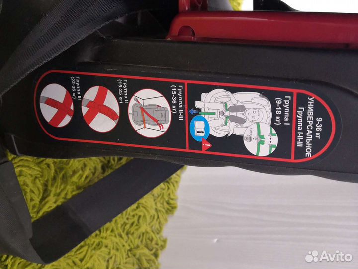 Детское кресло isofix