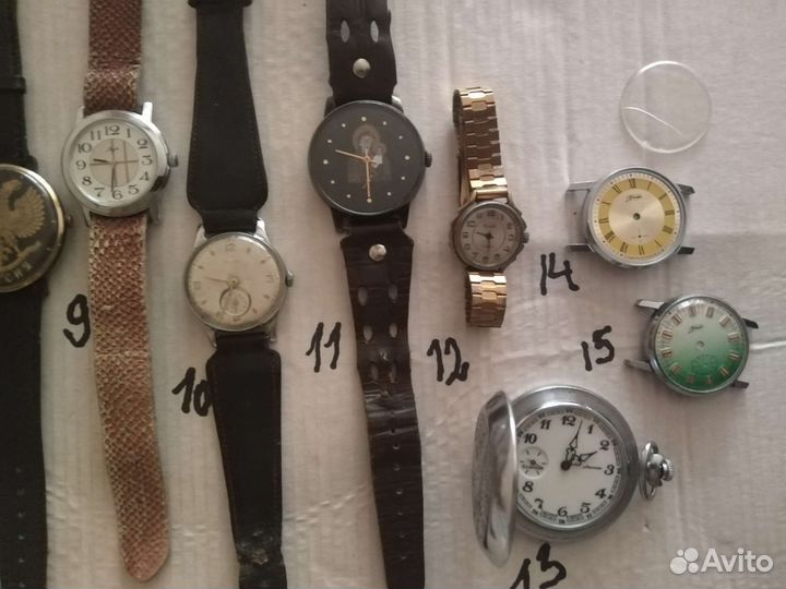 Часы механические СССР и России и зп. к ним