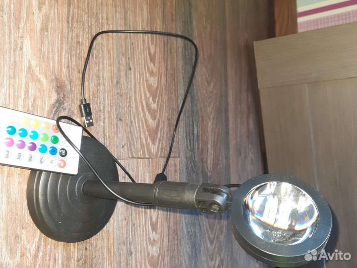 Лампа закат