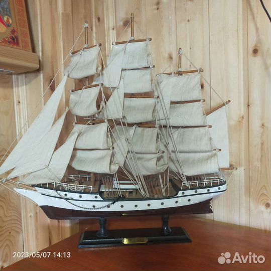 Модель корабля gorch fock