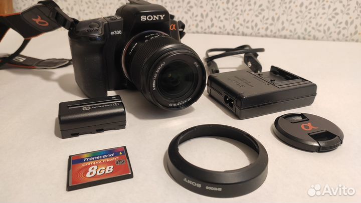 Зеркальный фотоаппарат Sony dslr-A350