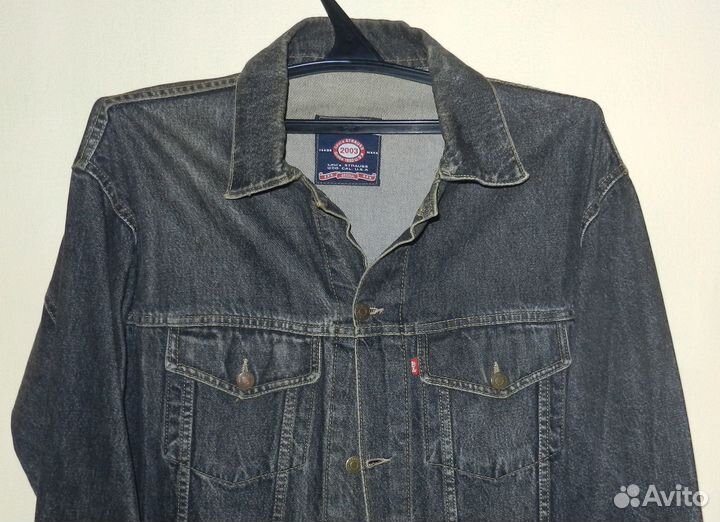 Джинсовая куртка levis винтаж 54 р-р