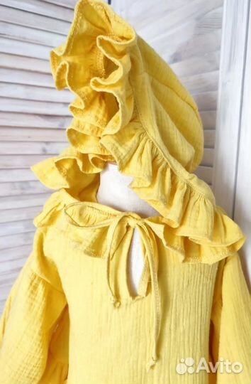 Детская пляжная туника, 80-86