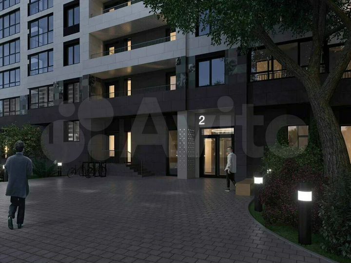 3-к. квартира, 86 м², 5/16 эт.