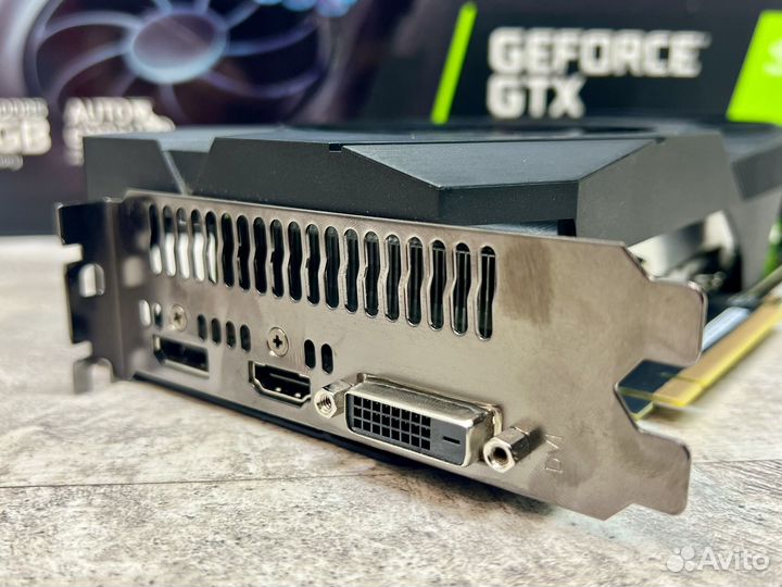 Видеокарта Asus GTX 1660 6Gb