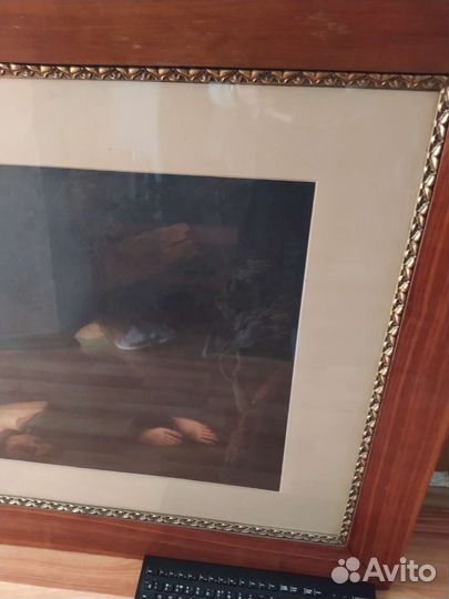 Старая большая картина. Германия