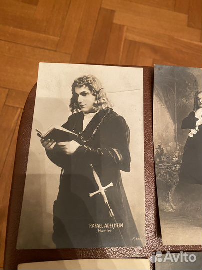 Открытки дореволюционные актер Rafael Adelheim