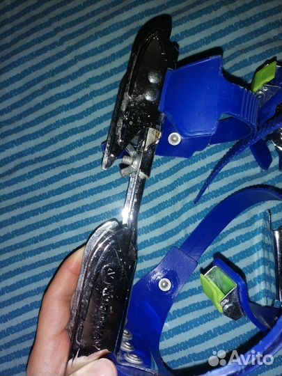 Коньки детские раздвижные двухполозные