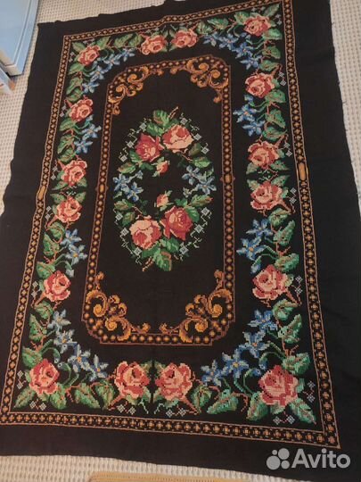 Антикварный ковер, скатерть