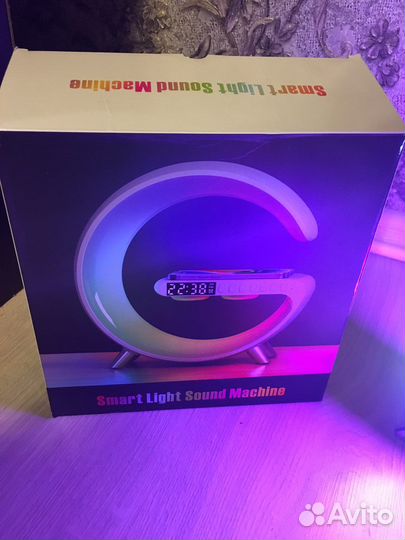 Подарок RGB лампа настольная/колонка/ночник